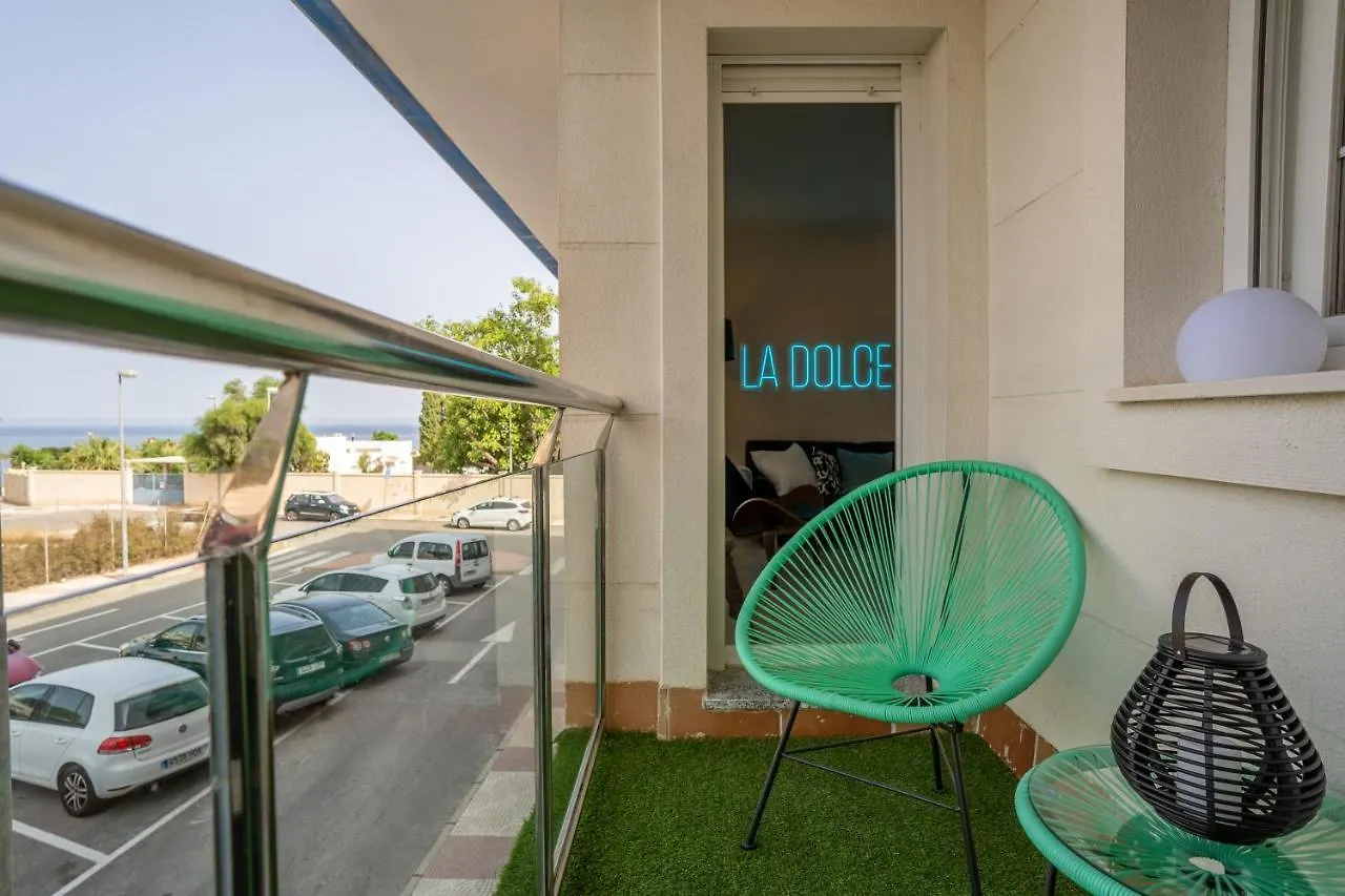 Apartment Black Level, 30M Playa, Pool, Wifi Almeria Spain